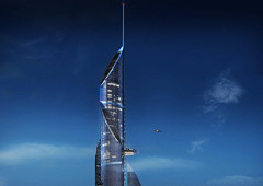 Проект комплекса башен The Bride для Басры от AMBS Architects
