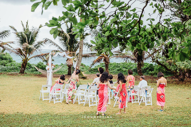 夏威夷海外婚禮,拍婚紗,海外婚禮紀錄