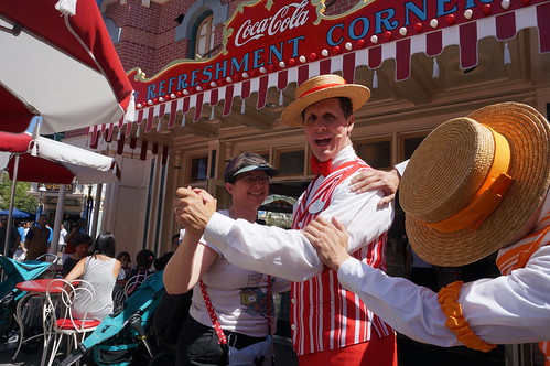Tracey Dancing with the Dapper Dans • <a style="font-size:0.8em;" href="http://www.flickr.com/photos/28558260@N04/20068866033/" target="_blank">View on Flickr</a>