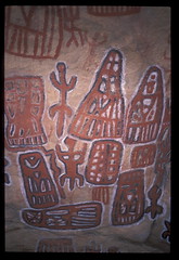 Aboriginal paintings on the north coast of Australia