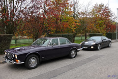 Jaguar XJ6 Series 1, 1972, Black Tulip and DB7 Vantage   30