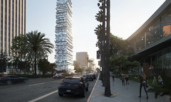 Проект небоскреба Wilshire Tower для Лос-Анджелеса от Platform for Architecture + Research