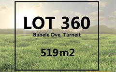 Lot 360 Babele Road, Tarneit VIC