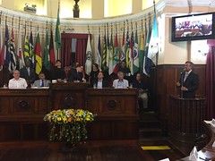 Discurso do vereador e presidente da Câmara Municipal de Niterói, Paulo Bagueira