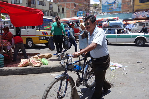 À Cochabamba, rares sont les vélos ... mais ils existent !