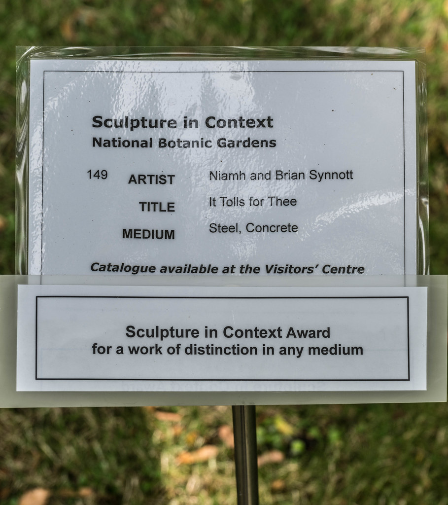 IT TOLLS FOR THEE BY NIAMH AND BRIAN SYNNOTT [SCULPTURE IN CONTEXT 2015]REF-107723