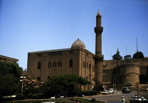 Ägypten 1983 (15) Kairo: Mahmoudiya Moschee • <a style="font-size:0.8em;" href="http://www.flickr.com/photos/69570948@N04/22802190380/" target="_blank">Auf Flickr ansehen</a>