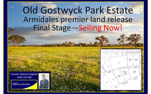 Lot 401 Old Gostwyck Park Estate, Armidale NSW