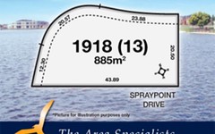 Lot 1918, 13 Spraypoint Drive, Sanctuary Lakes VIC