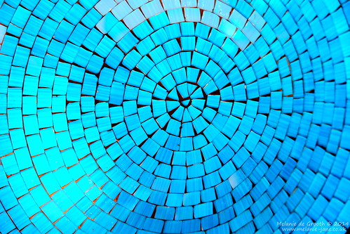 Blue Mosaic Tiles