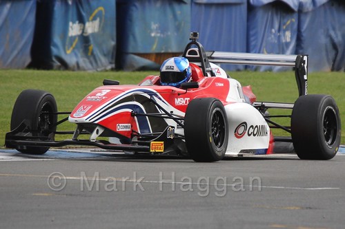 HHC Motorsport's Will Palmer in BRDC F4 at Donington Park, September 2015