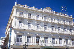 The Hotel Inglaterra at Havana's Central Park.