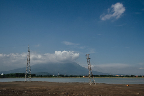 Sidoarjo Power Lines and Mud are All That Remain