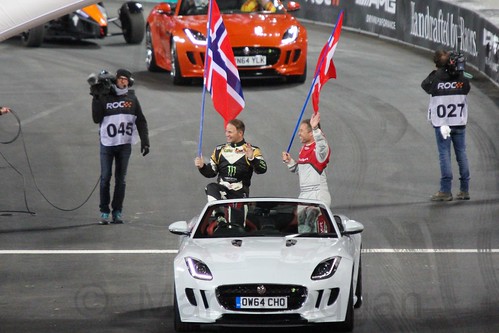 Team Nordic at The Race of Champions, Olympic Stadium, London, November 2015