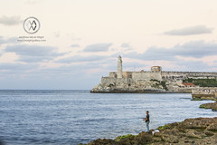 Morro Castle protects the Havana harbor.