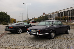 Jaguar XJ6 Series 1, 1972, Black Tulip and DB7 Vantage 8