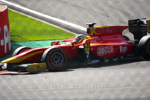 Jordan King in the GP2 Sprint Race at the 2015 Belgium Grand Prix