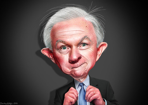 Jeff Sessions - Caricature