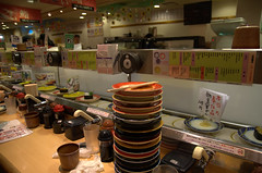 Conveyor belt sushi
