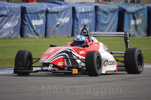HHC Motorsport's Will Palmer in BRDC F4 Race two at Donington Park, September 2015