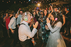 Rory and Kevin's Silent Disco Wedding