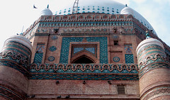 Baha-ud-din Zakariya Mazar Shah Rukn-e-Alam tomb Fort Multan Pakistan Oct 2015 011