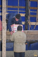14. Unloading of Humanitarian Aid from Vinnitsa / Разгрузка гум. помощи из Винницы 30.11.2016
