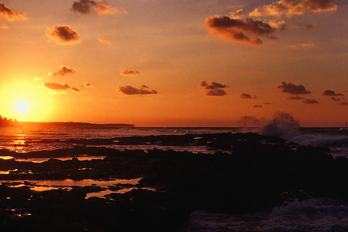 Bahamas 1988 (048) New Providence: Sonnenuntergang • <a style="font-size:0.8em;" href="http://www.flickr.com/photos/69570948@N04/22746102714/" target="_blank">Auf Flickr ansehen</a>