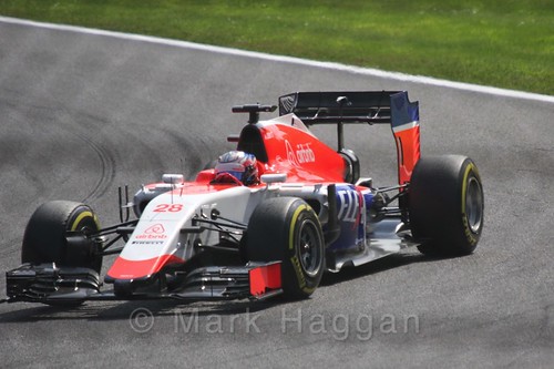 Will Stevens in the 2015 Belgium Grand Prix
