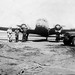 c. 1944. RAAF No. 21 Operational Base Unit, Rockhampton Airport. "Avro Anson" aircraft.