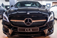 Mercedes-Benz CLA 220 CDI AMG - 170 c.v - Negro Obsidiana - Piel Negra - Techo Panorámico