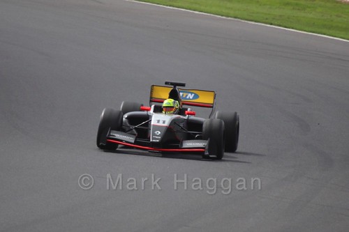 Tio Ellinas in Saturday's Formula Renault 3.5 Race at Silverstone