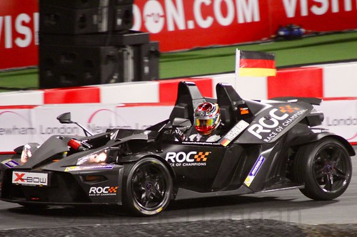 Pascal Wehrlein in The Race of Champions, Olympic Stadium, London, November 2015