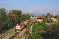 753.109 Durchfahrt Bahnhof Lučenec (SK)