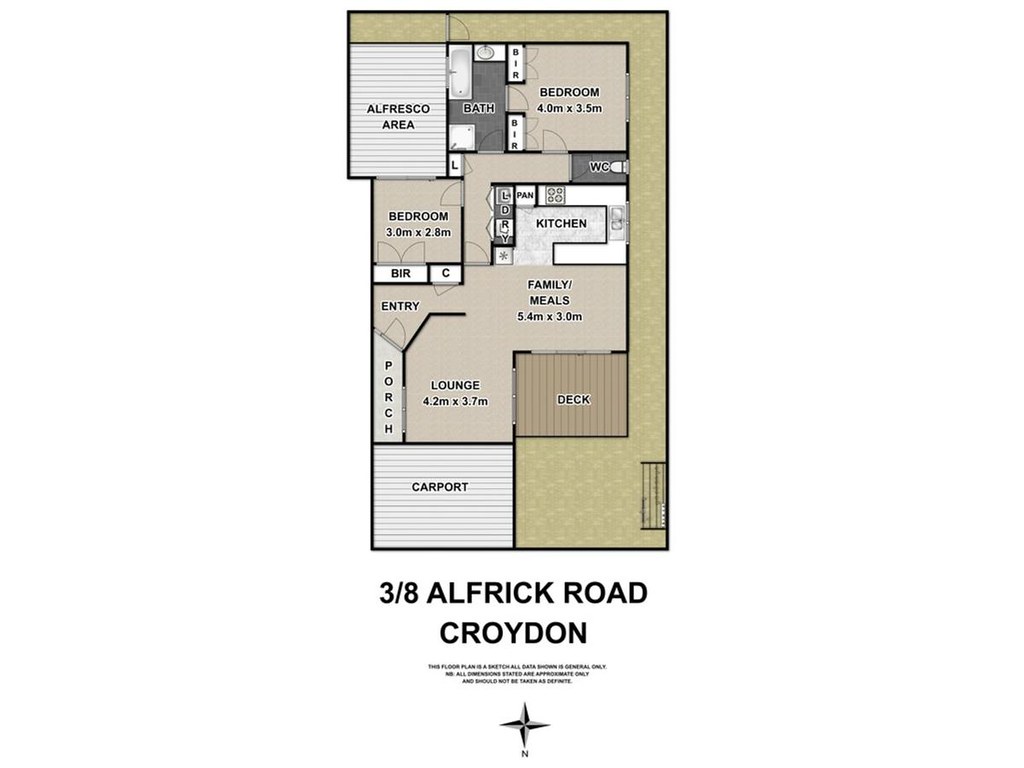 3/8 Alfrick Road, Croydon VIC 3136 floorplan