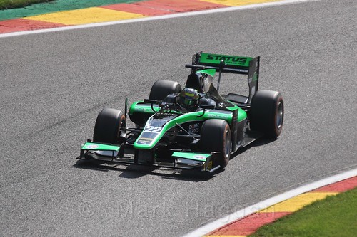 Marlon Stöckinger in GP2 Qualifying at the 2015 Belgium Grand Prix