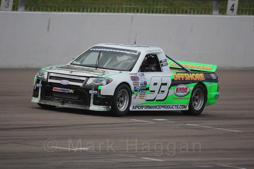 Michael Smith in Pick Up Truck Racing, Rockingham, Sept 2015