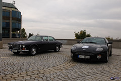 Jaguar XJ6 Series 1, 1972, Black Tulip and DB7 Vantage