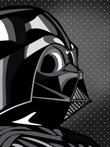 Darth Vader illustration tribute