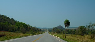 The road between Bonito and Bodoquena...