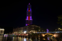 Dom tower by night 2, Huis ten Bosch